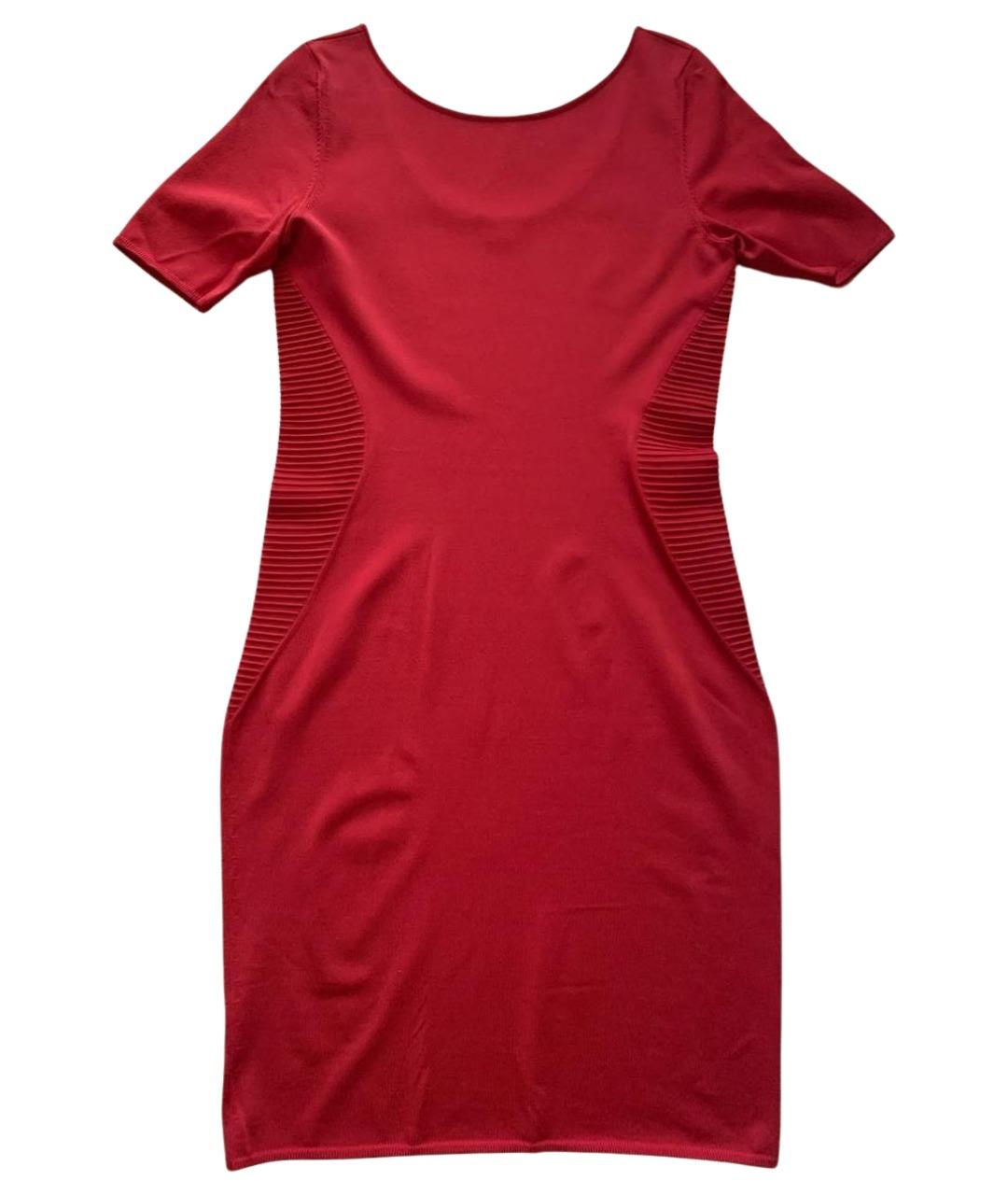 ESCADA Красное полиэстеровое повседневное платье, фото 1