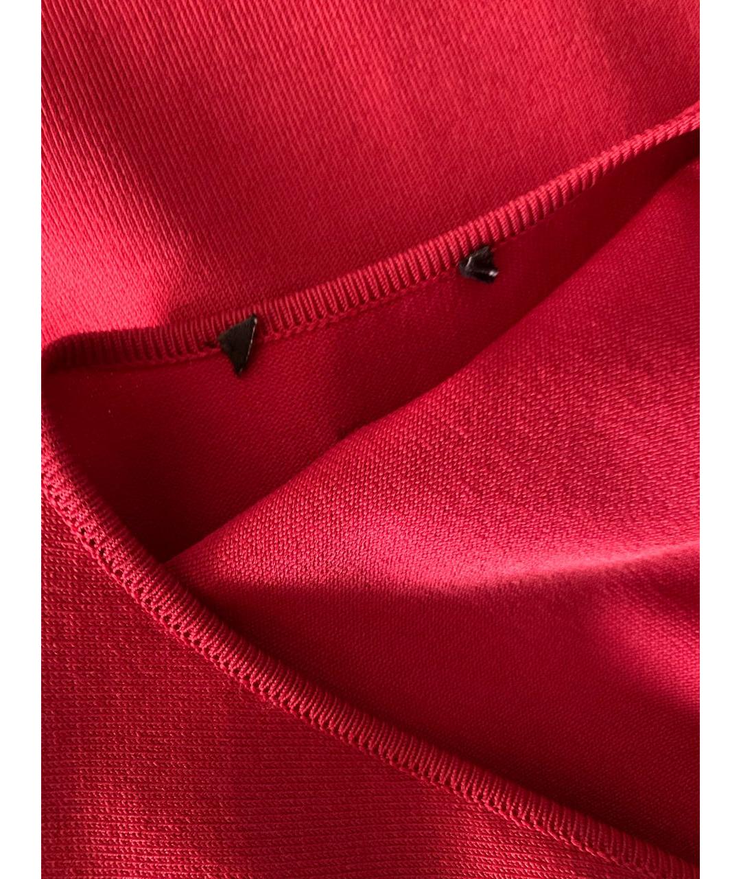 ESCADA Красное полиэстеровое повседневное платье, фото 5