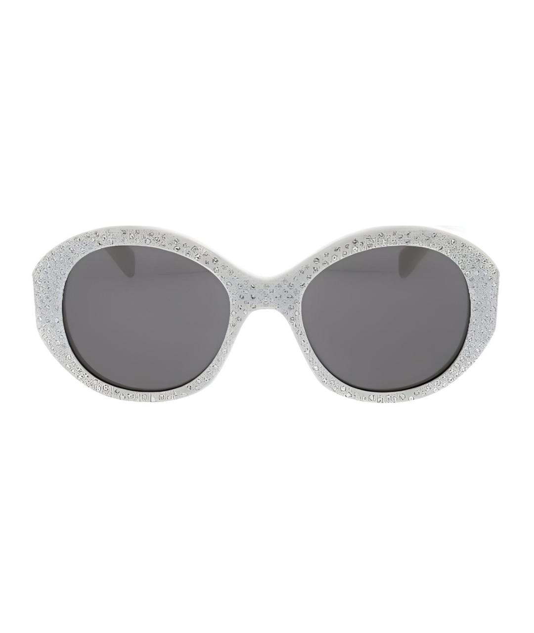 CELINE Серые пластиковые солнцезащитные очки, фото 1