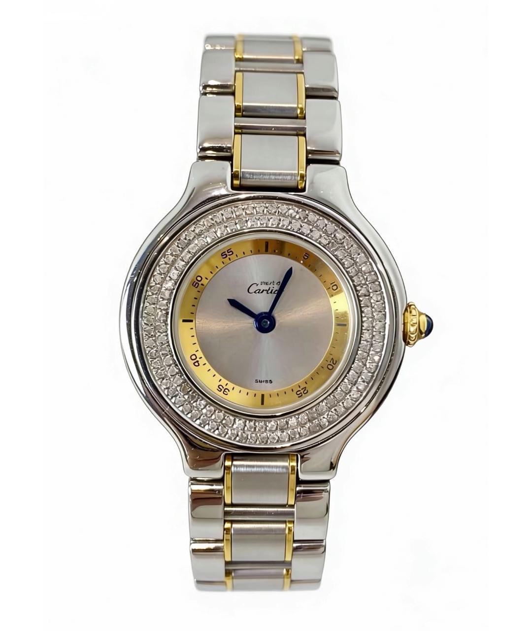 CARTIER Серебряные металлические часы, фото 5