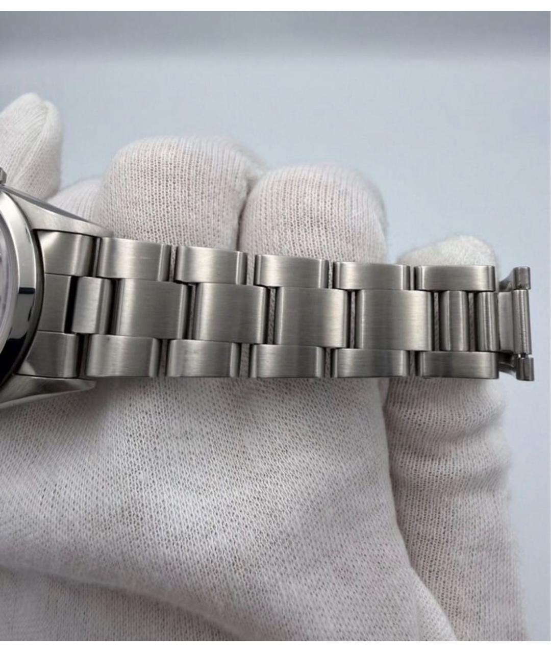 ROLEX Серебряные металлические часы, фото 4