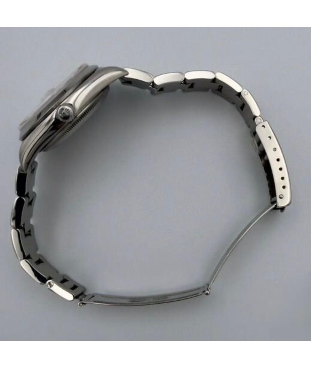 ROLEX Серебряные металлические часы, фото 3