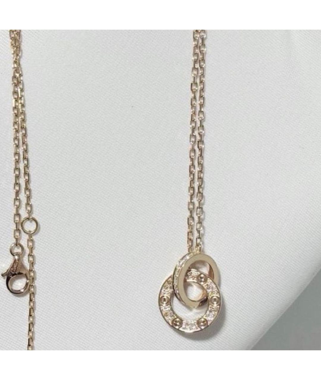 CARTIER Золотая подвеска из розового золота, фото 3