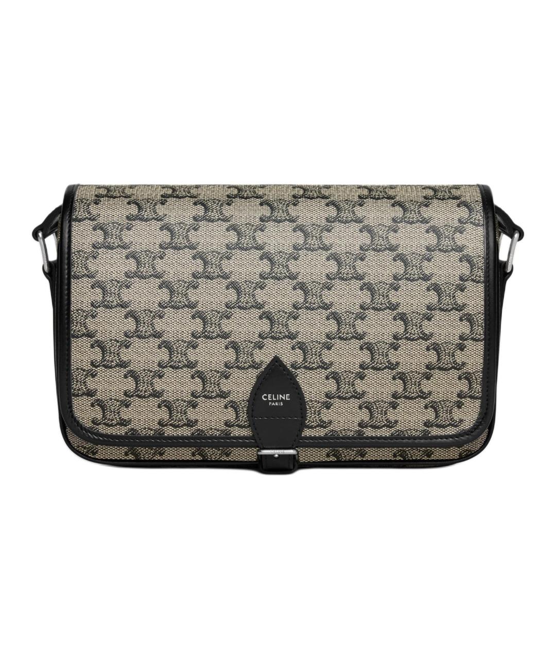 CELINE Бежевая сумка через плечо, фото 1