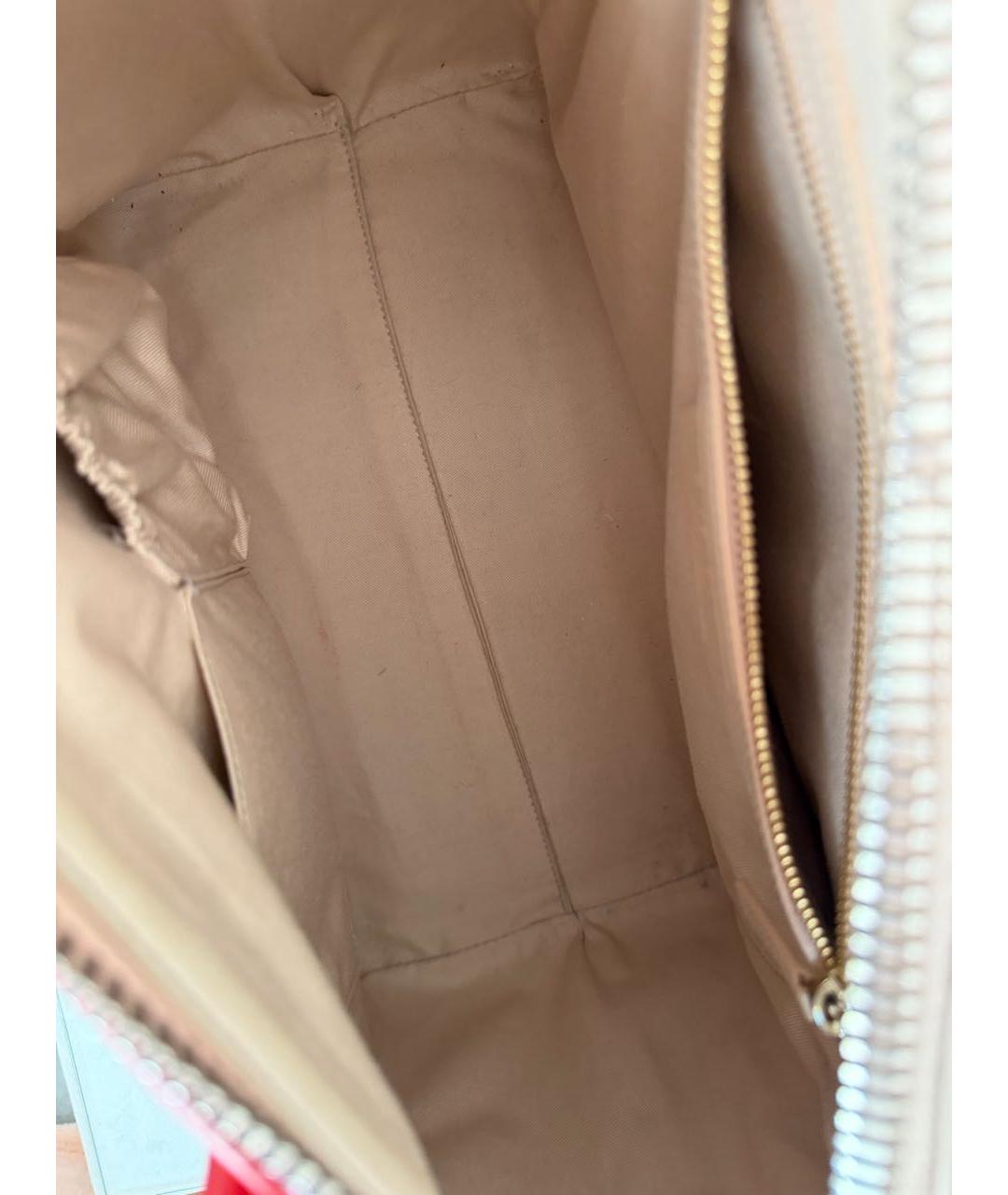 GIVENCHY Бежевая кожаная сумка тоут, фото 4