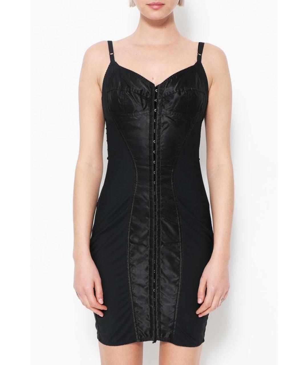 DOLCE&GABBANA Черное коктейльное платье, фото 2