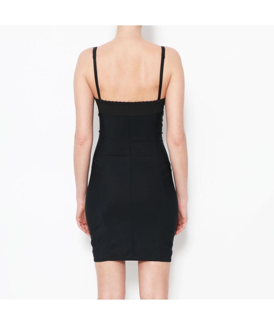 DOLCE&GABBANA Черное коктейльное платье, фото 6