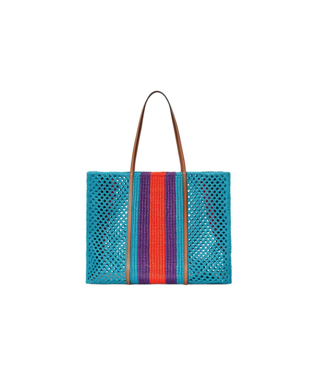 GUCCI Голубая сумка через плечо, фото 3