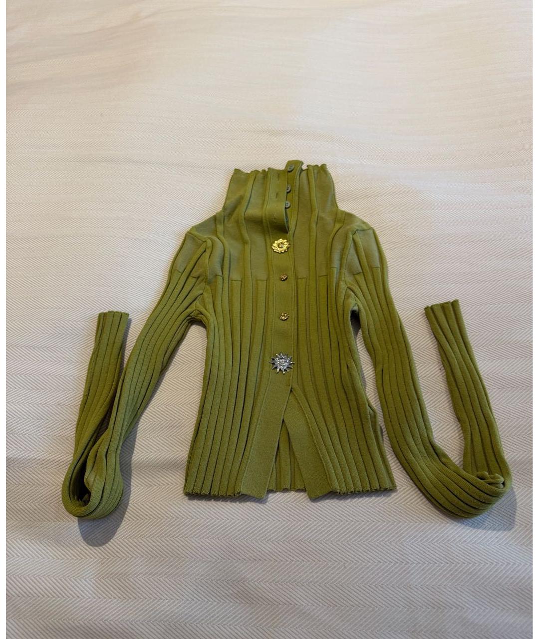 JACQUEMUS Зеленая водолазка, фото 7