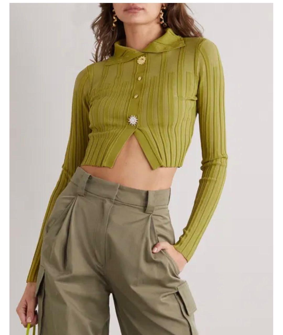 JACQUEMUS Зеленая водолазка, фото 5