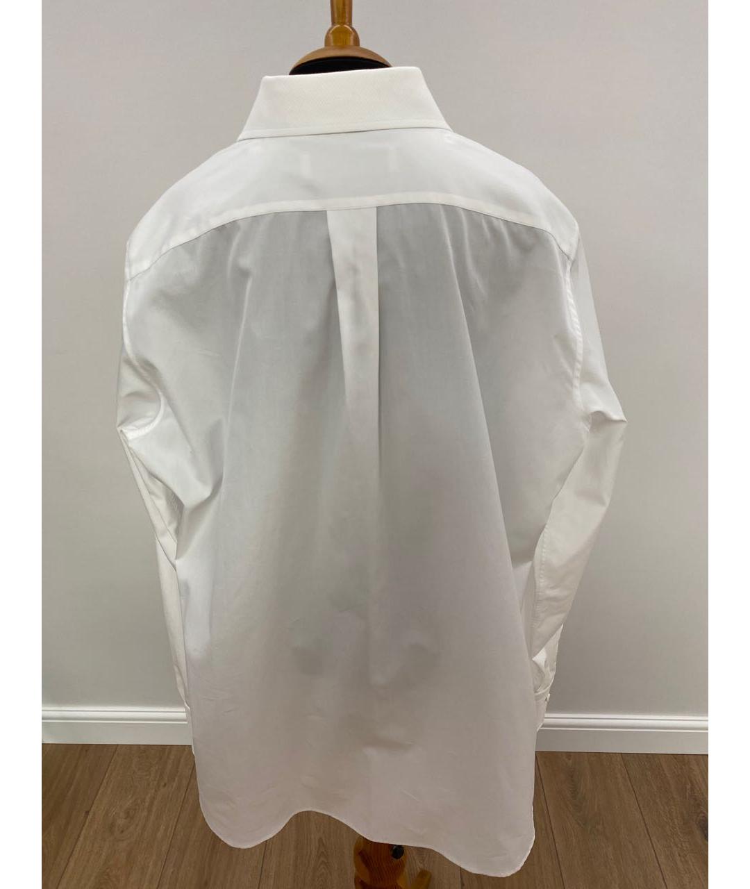 VALENTINO Белая хлопковая рубашка, фото 2