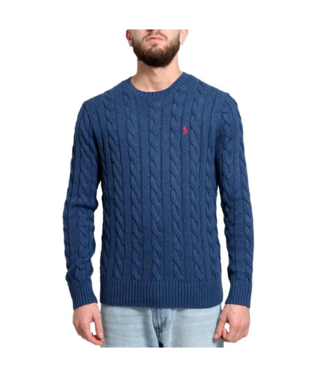 POLO RALPH LAUREN Синий джемпер / свитер, фото 2