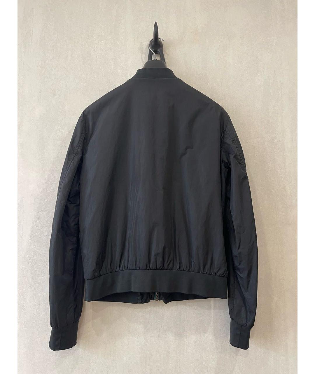 DOLCE&GABBANA Черная полиамидовая куртка, фото 2