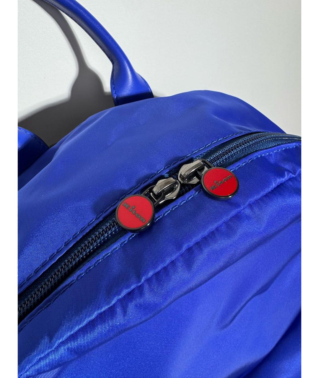 KITON Синий рюкзак, фото 3