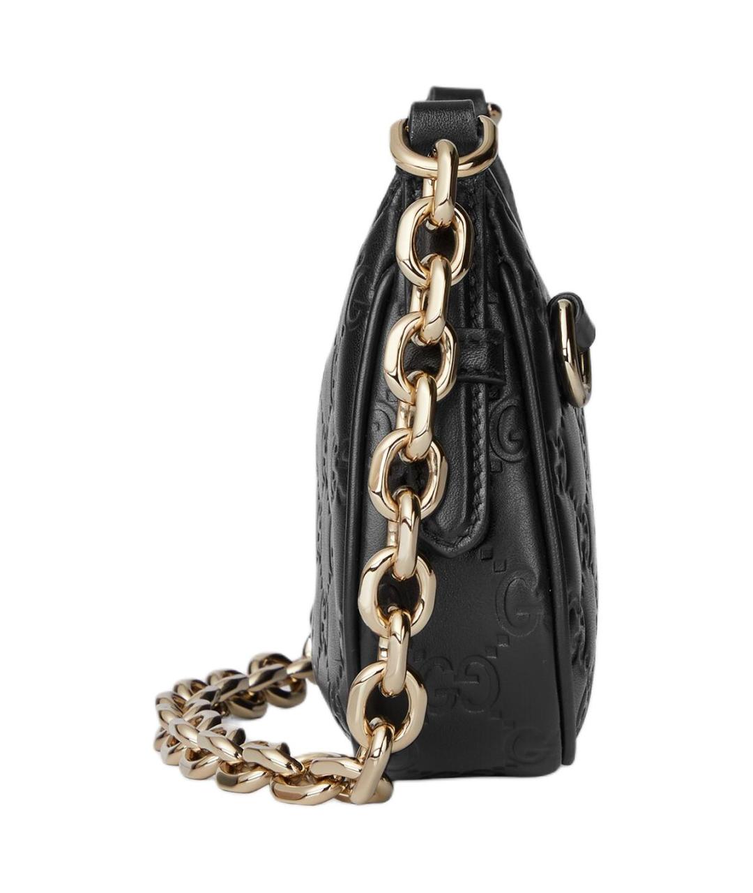 GUCCI Черная сумка через плечо, фото 3