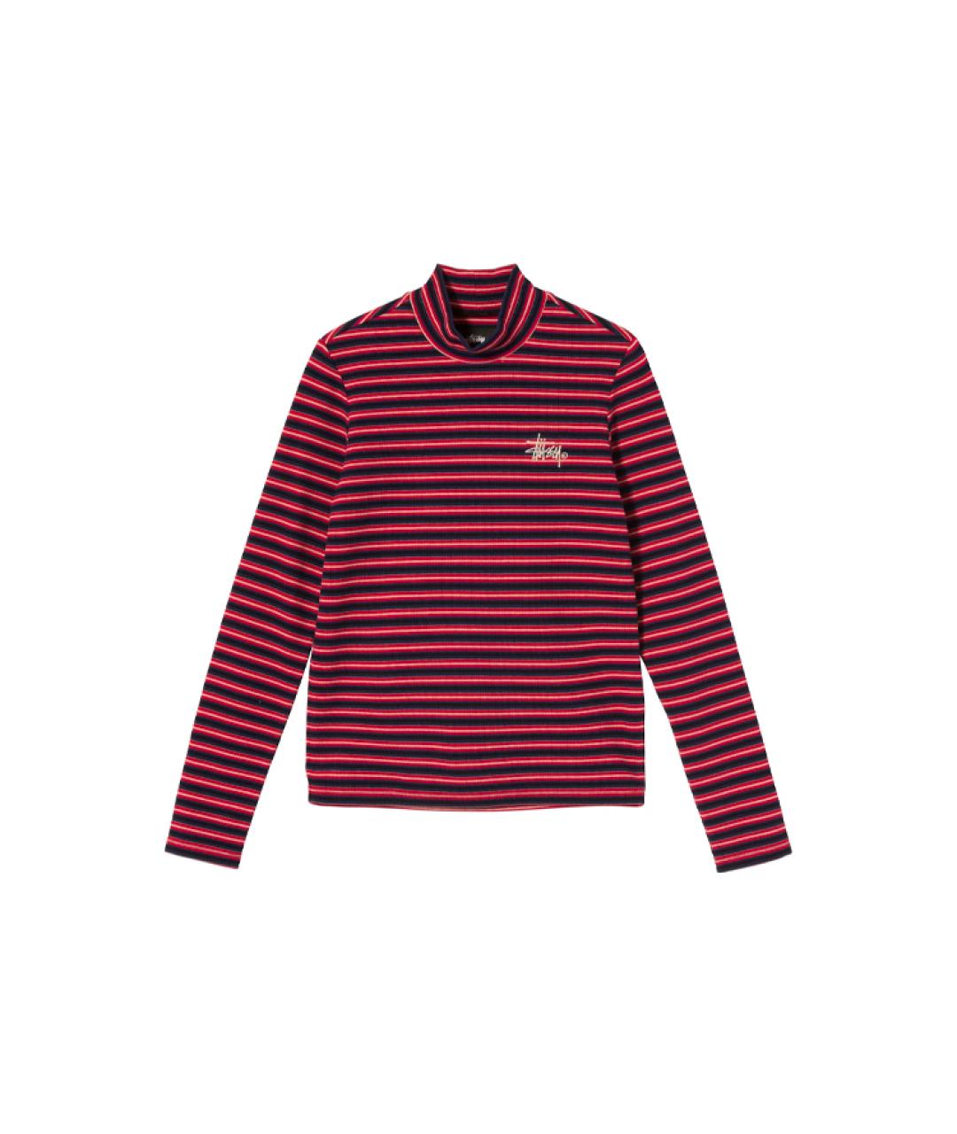 STUSSY Красная водолазка, фото 1