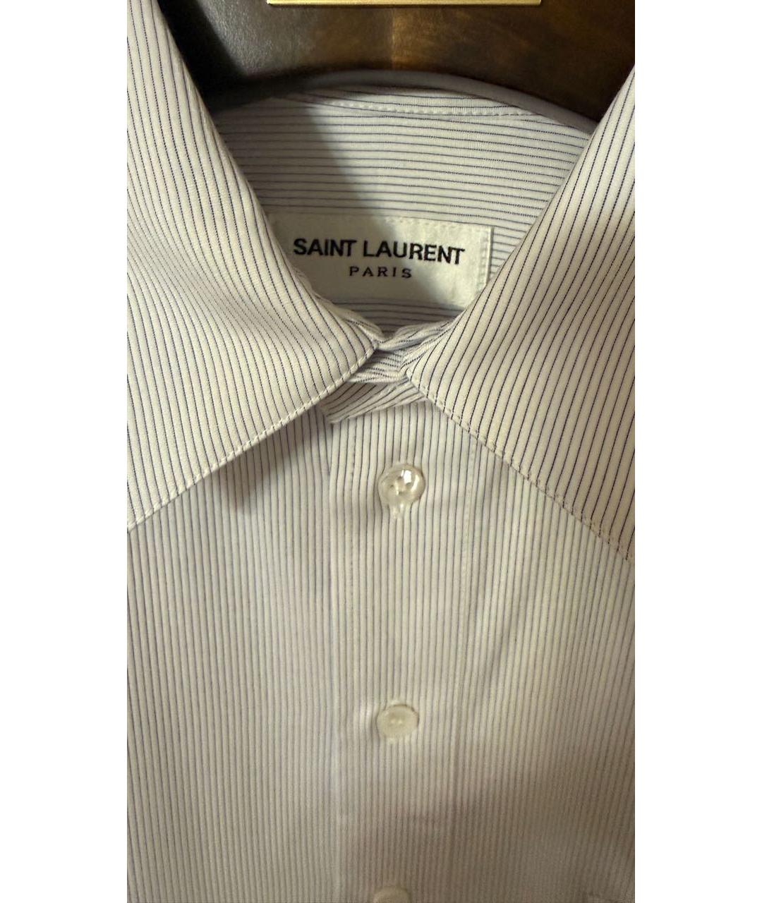 SAINT LAURENT Белая рубашка, фото 7