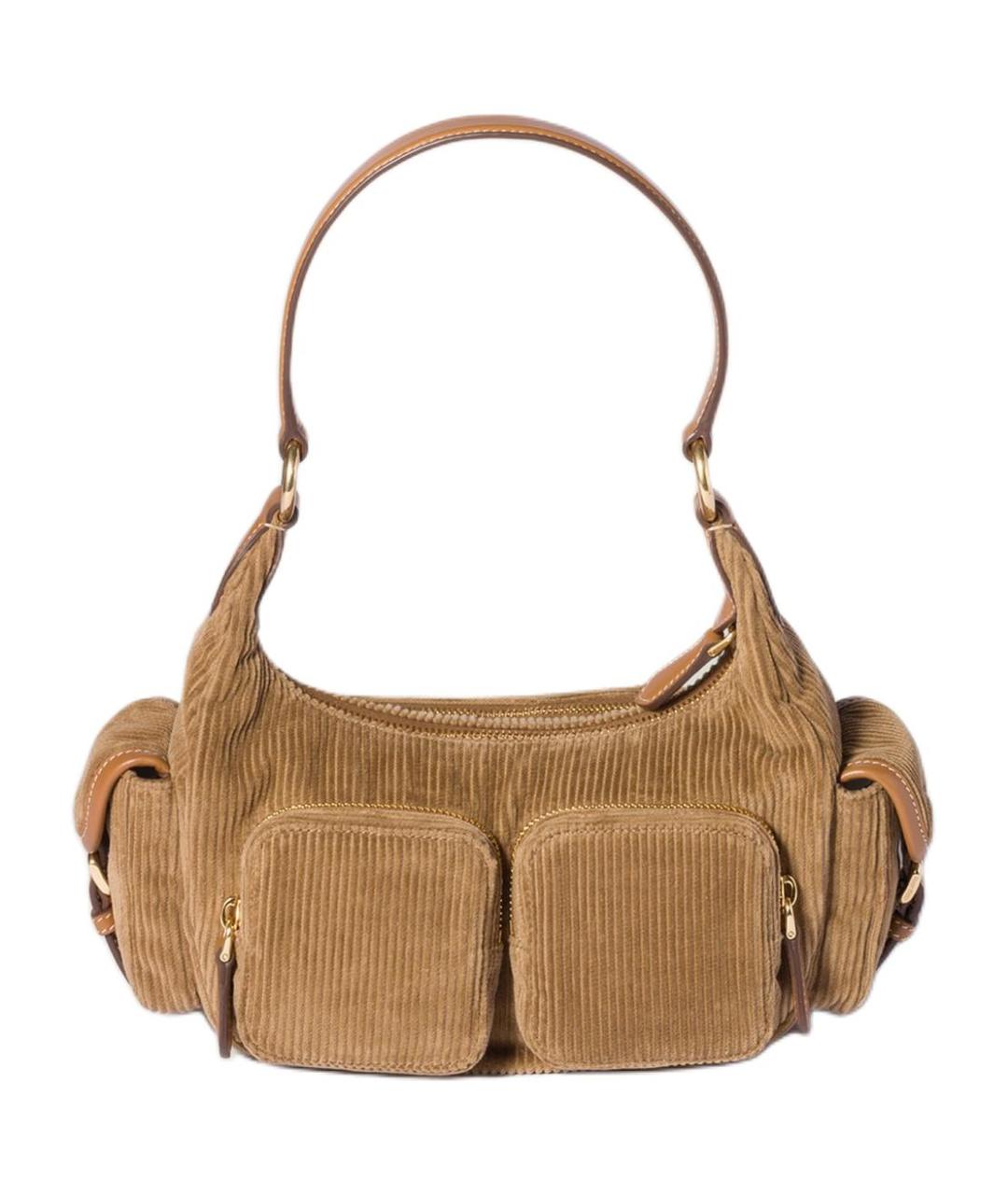 MIU MIU Коричневая сумка через плечо, фото 4