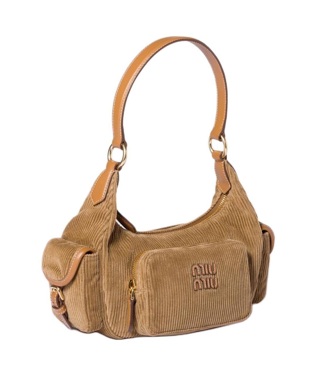 MIU MIU Коричневая сумка через плечо, фото 2