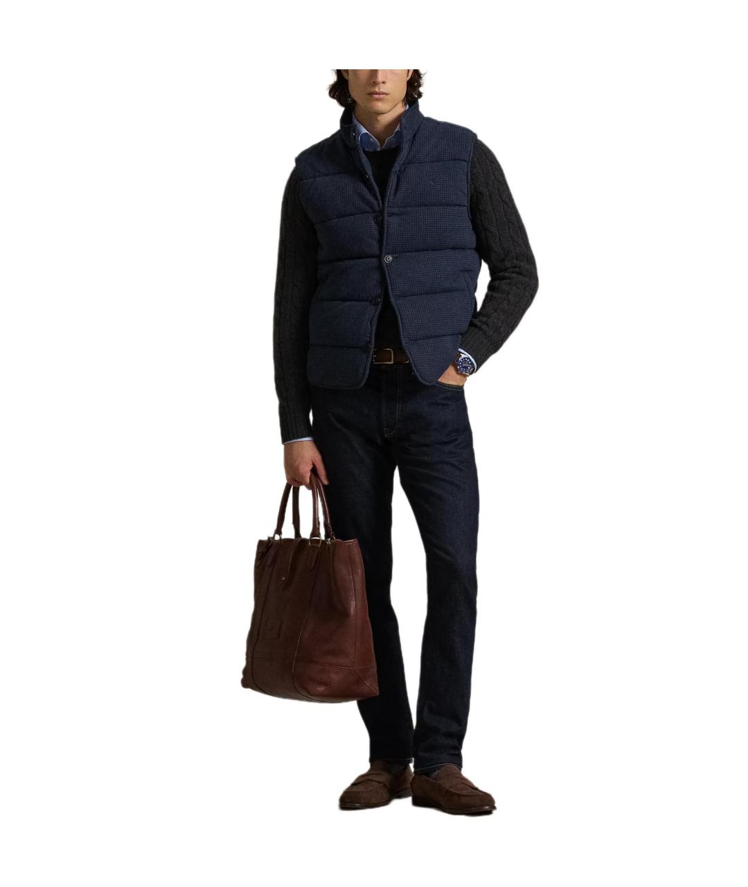 POLO RALPH LAUREN Темно-синий жилет, фото 2