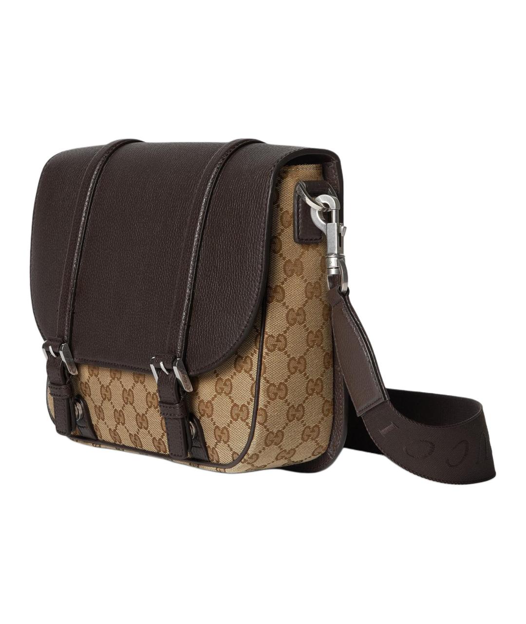 GUCCI Коричневая сумка на плечо, фото 2