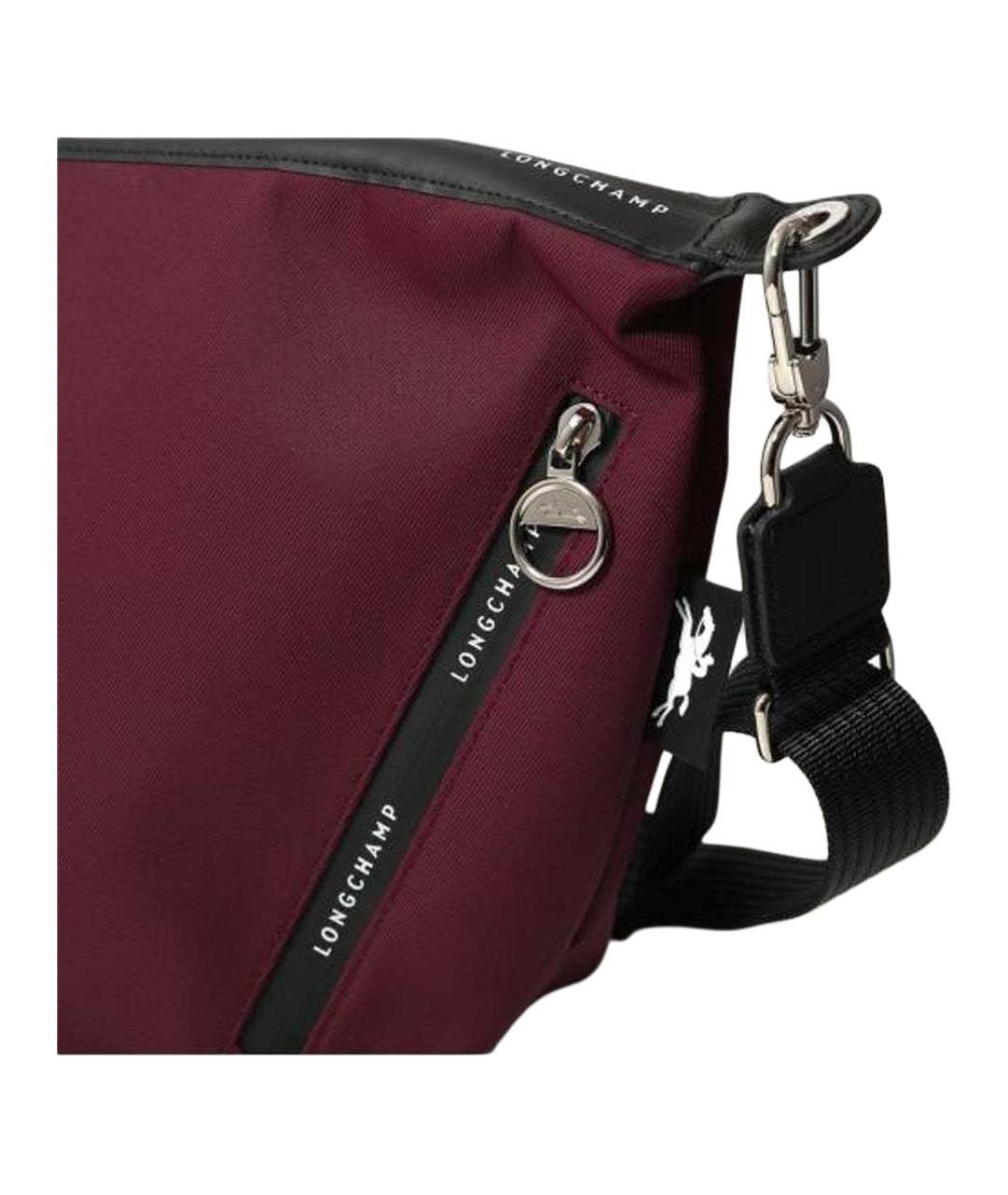 LONGCHAMP Бордовая сумка через плечо, фото 5