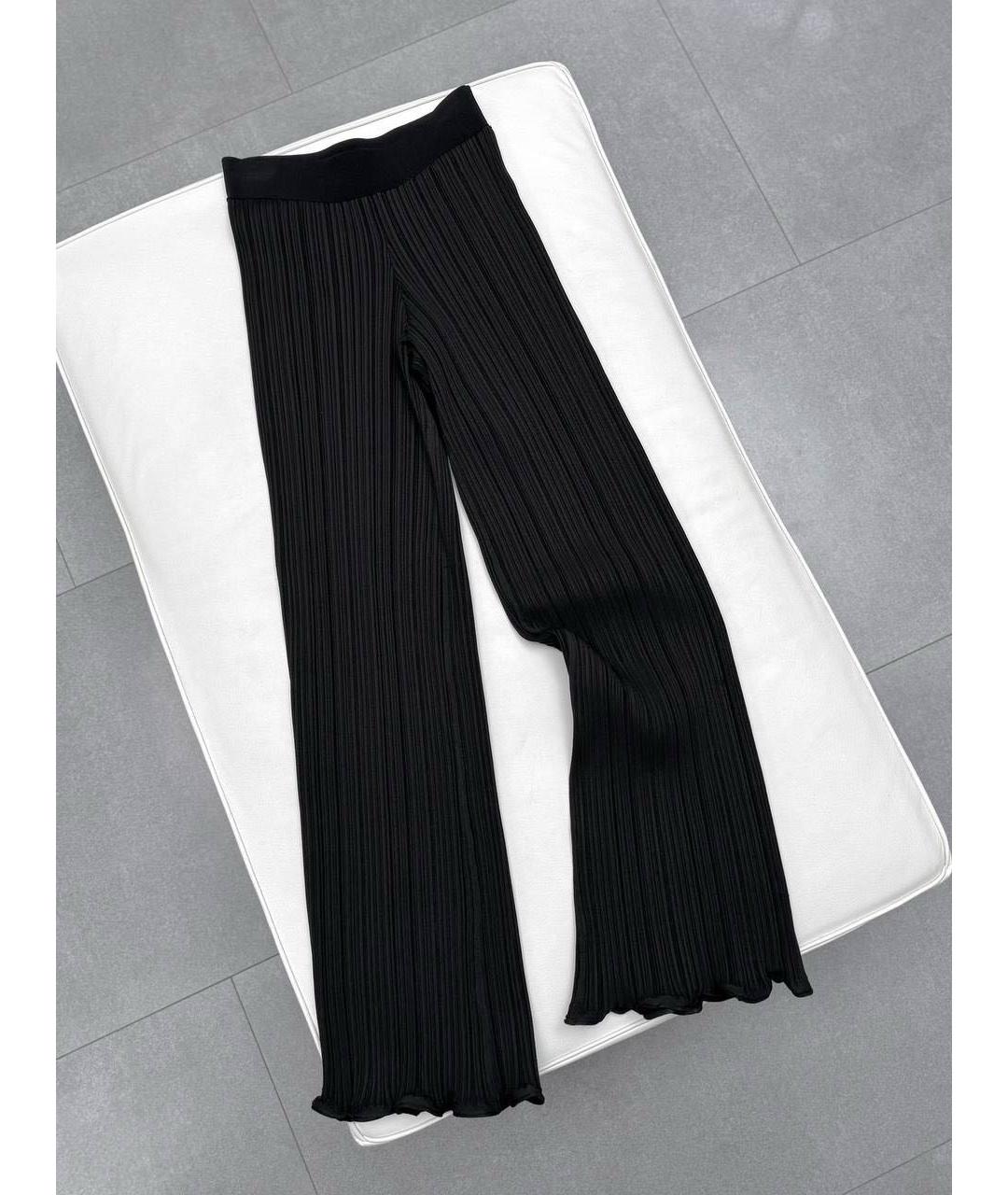 ACNE STUDIOS Черные вискозные брюки узкие, фото 7