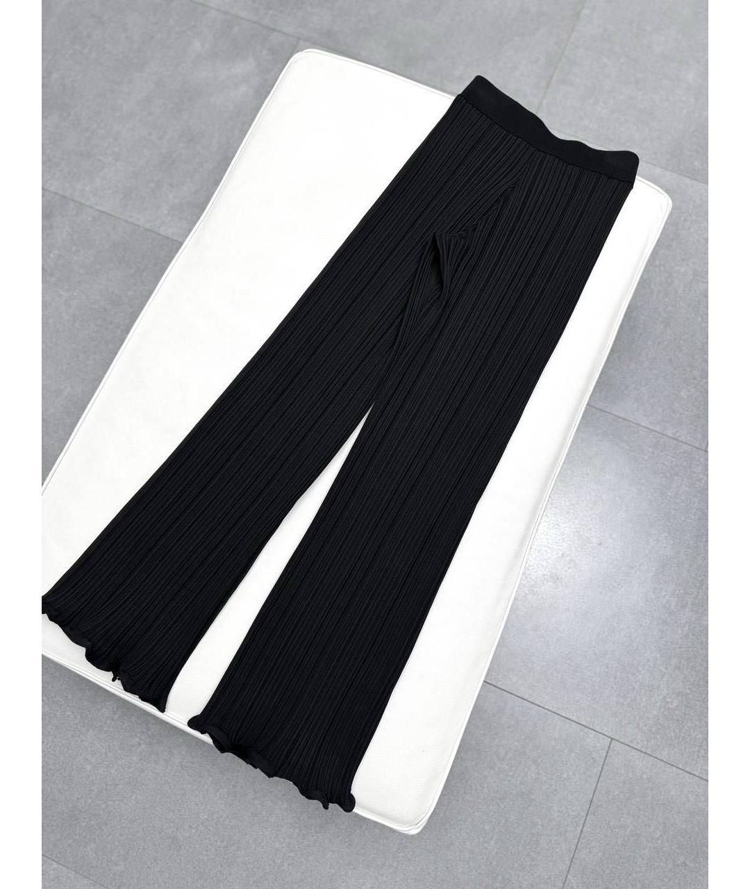 ACNE STUDIOS Черные вискозные брюки узкие, фото 2