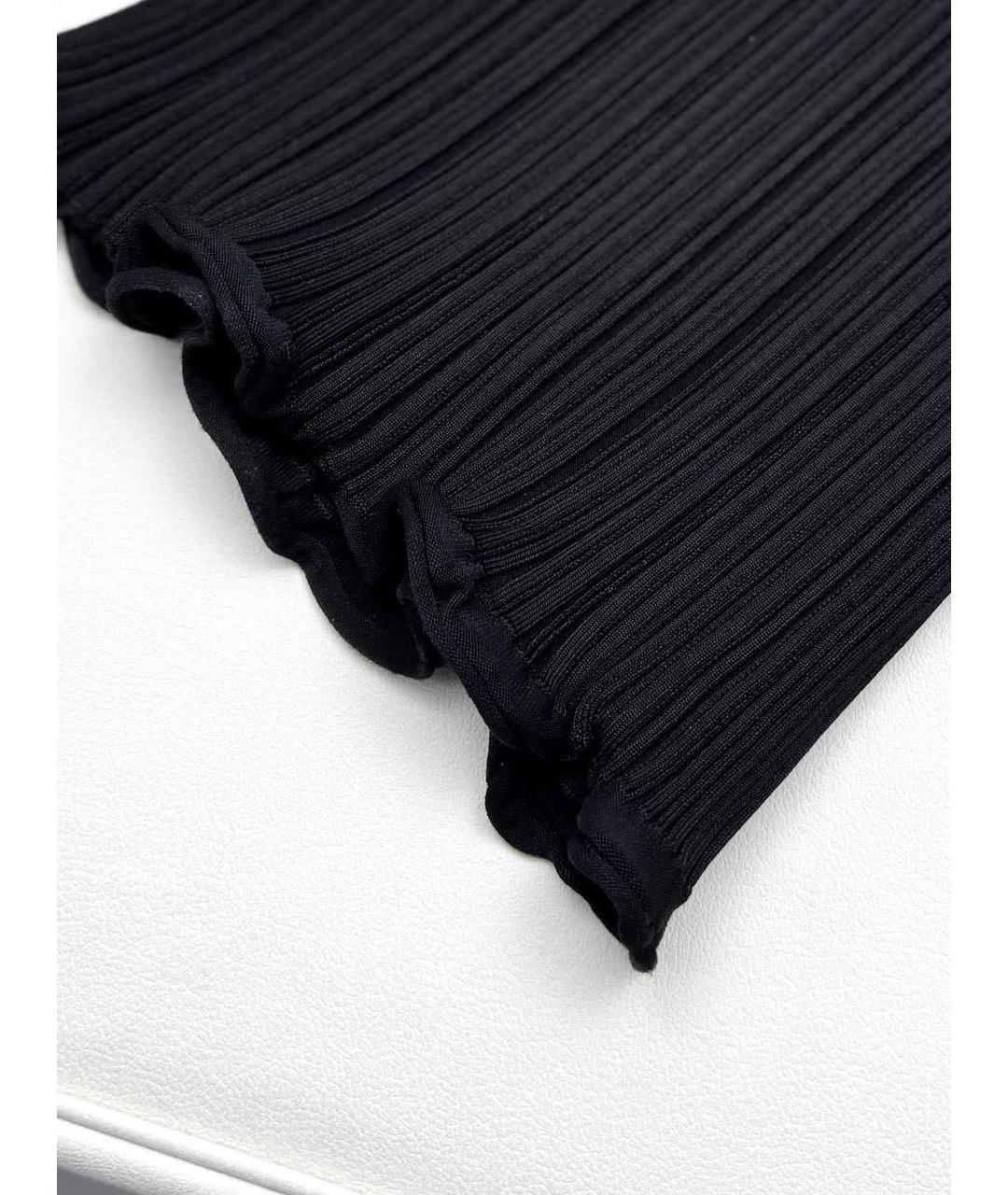 ACNE STUDIOS Черные вискозные брюки узкие, фото 5