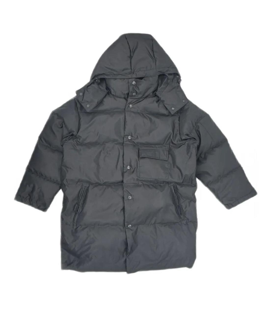 SUPREME Черный полиэстеровый пуховик, фото 1