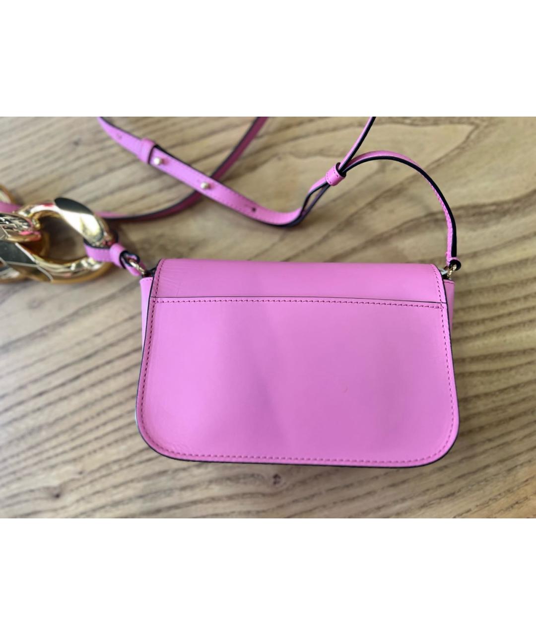 J.W.ANDERSON Коралловая кожаная сумка через плечо, фото 6