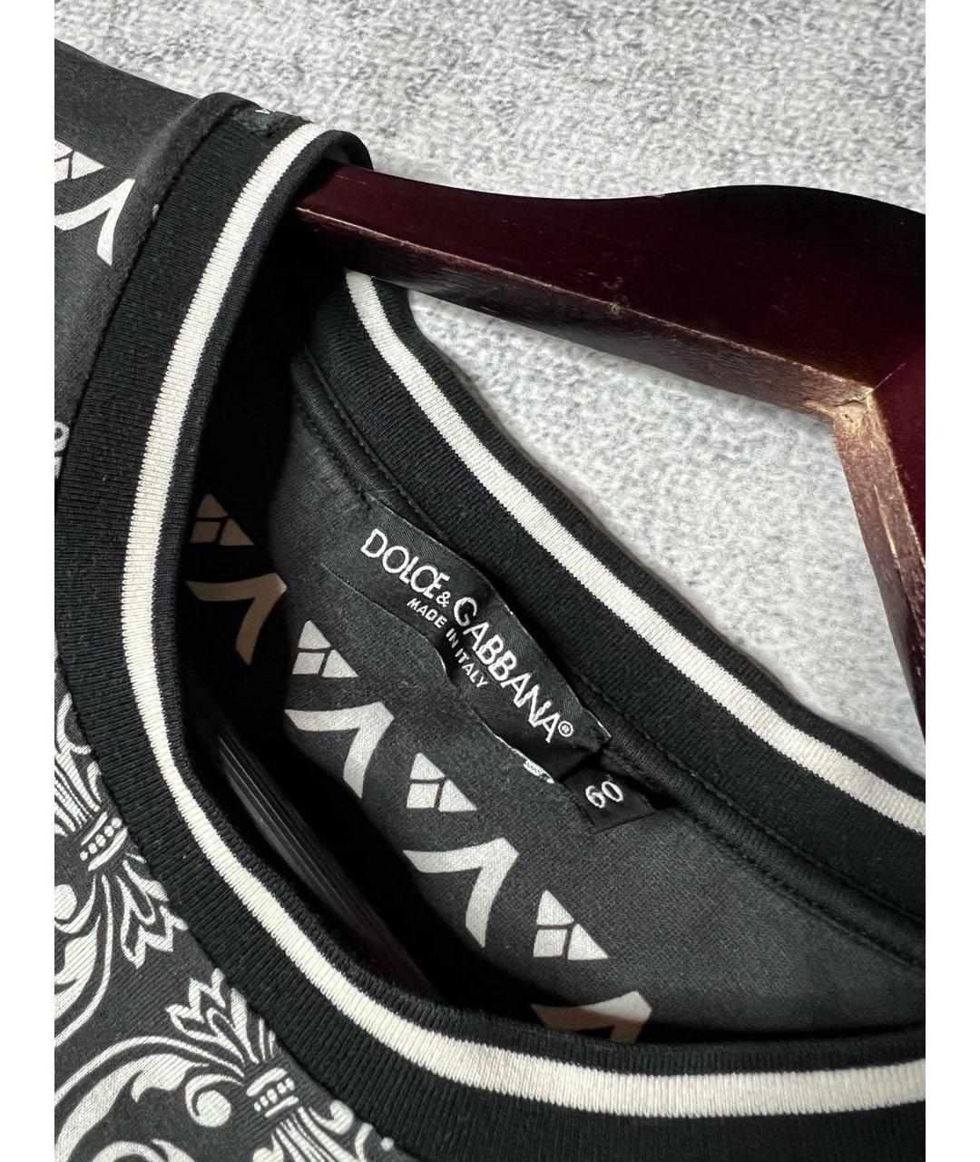 DOLCE&GABBANA Мульти хлопковая футболка, фото 6