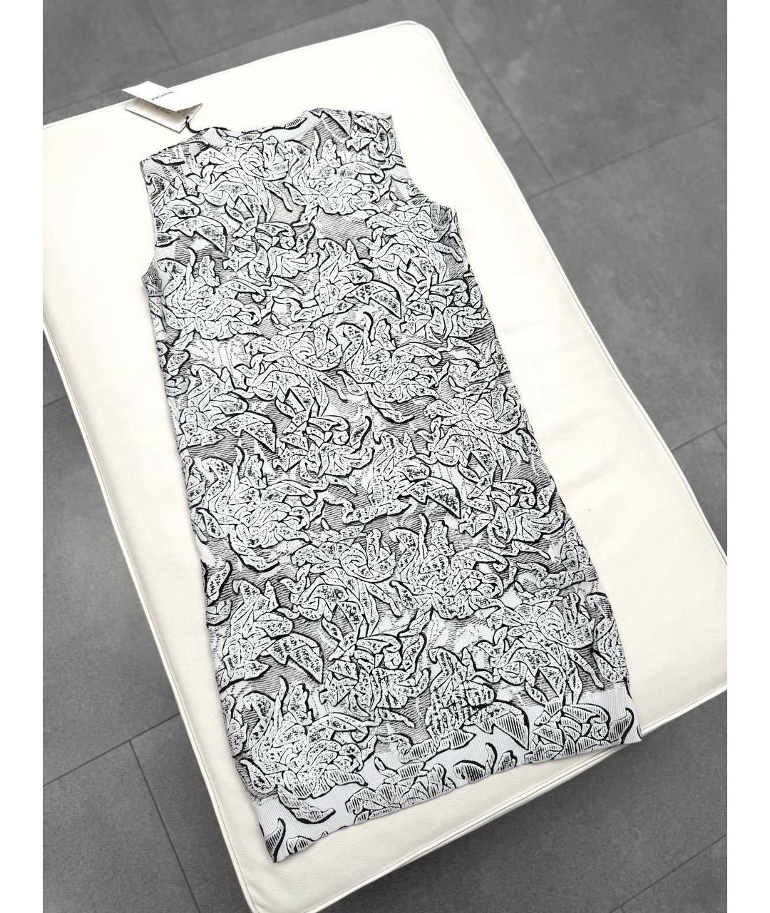 BALENCIAGA Белое полиамидовое коктейльное платье, фото 2