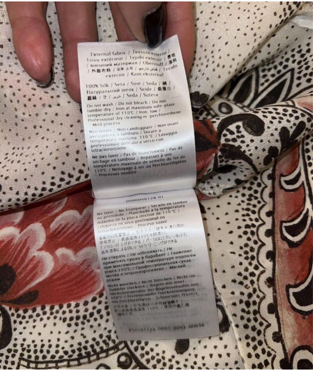 RED VALENTINO Мульти шелковое коктейльное платье, фото 4