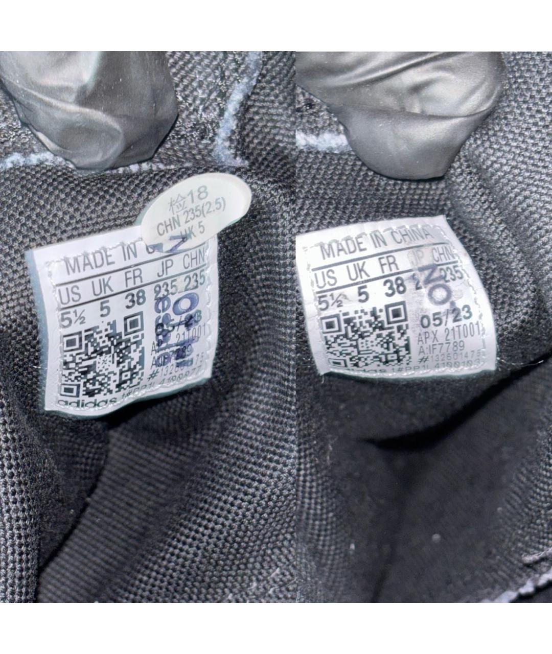 Y-3 Черные текстильные кроссовки, фото 6