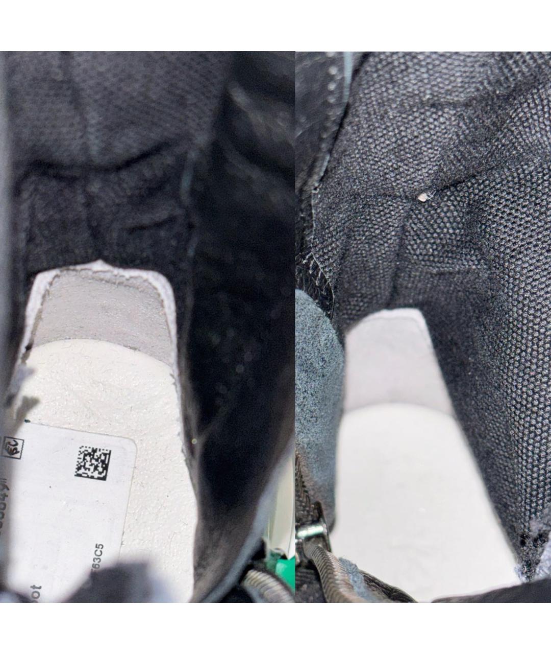 Y-3 Черные текстильные кроссовки, фото 7