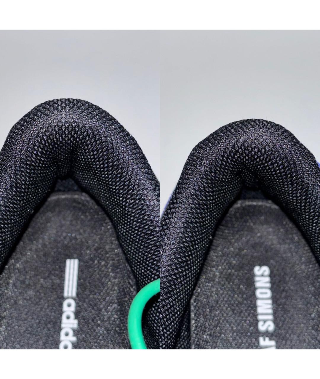 ADIDAS X RAF SIMONS Фиолетовые низкие кроссовки / кеды, фото 7