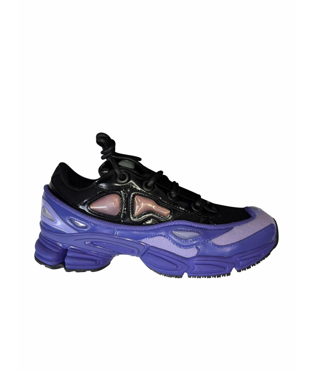 ADIDAS X RAF SIMONS Фиолетовые низкие кроссовки / кеды, фото 1