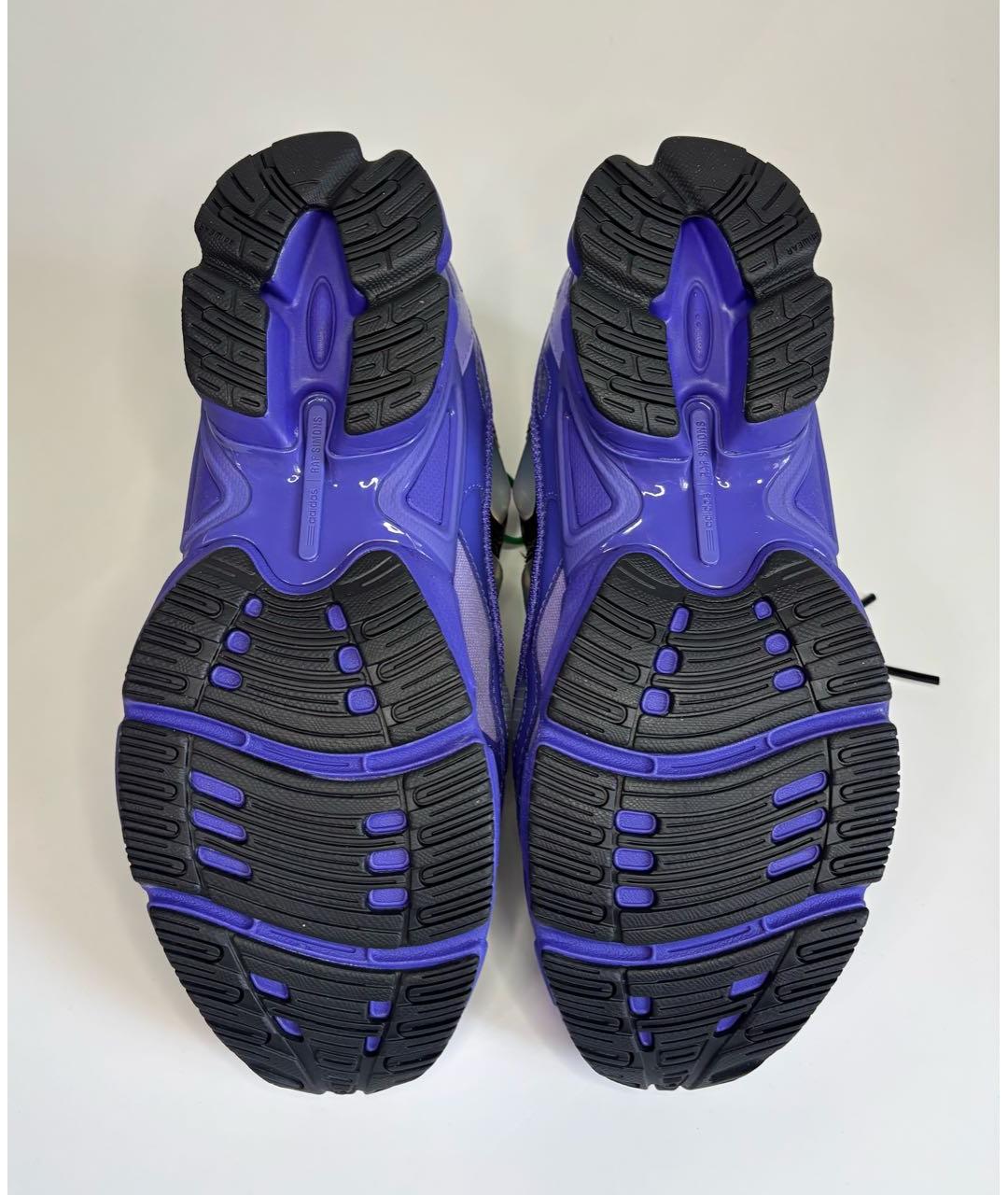 ADIDAS X RAF SIMONS Фиолетовые низкие кроссовки / кеды, фото 4