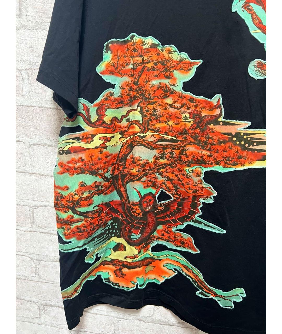 GIVENCHY Черная хлопковая футболка, фото 3