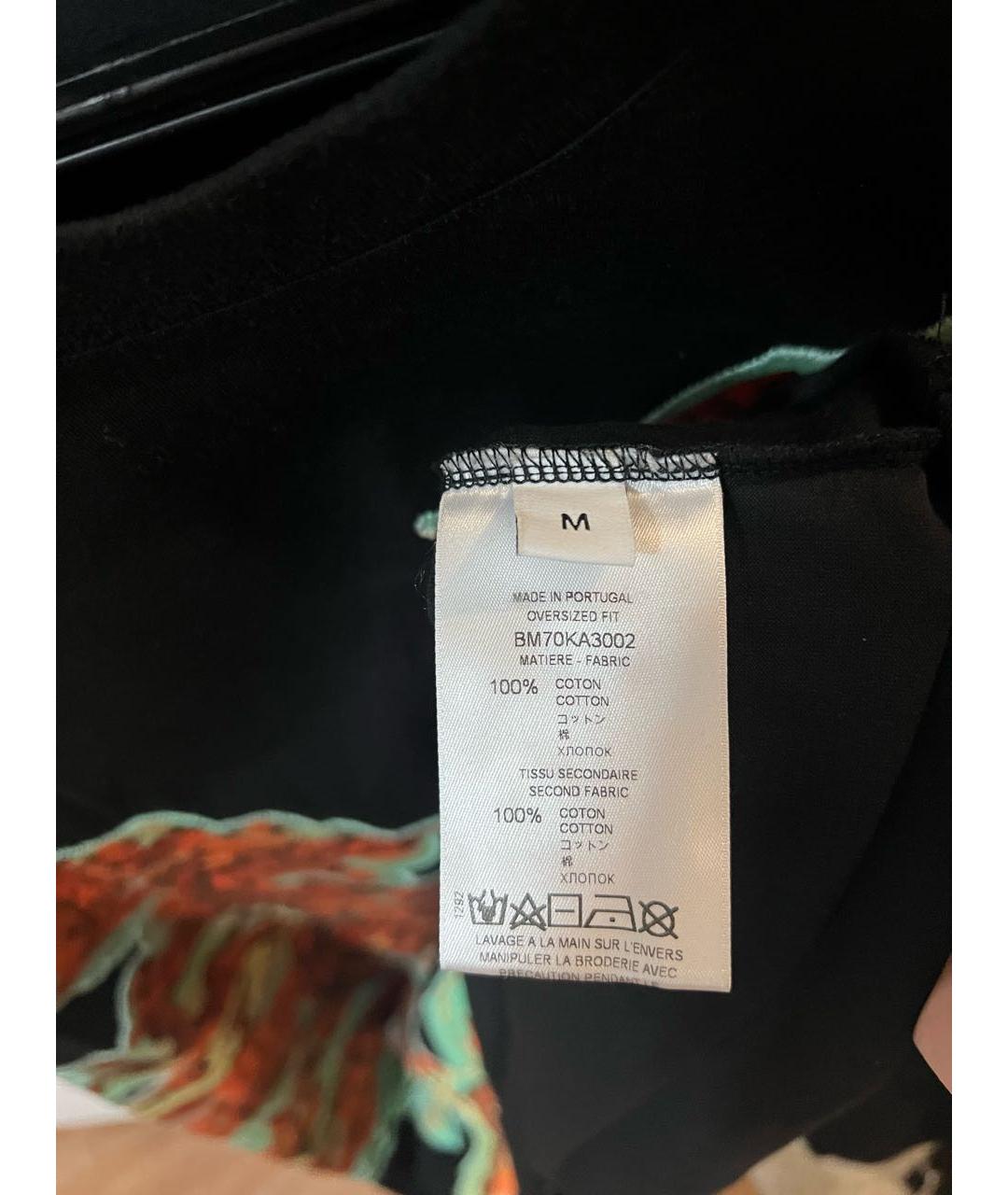 GIVENCHY Черная хлопковая футболка, фото 5