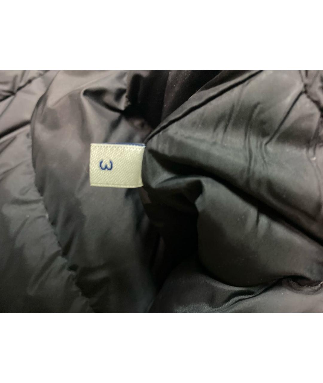 MONCLER Черная полиэстеровая парка, фото 5