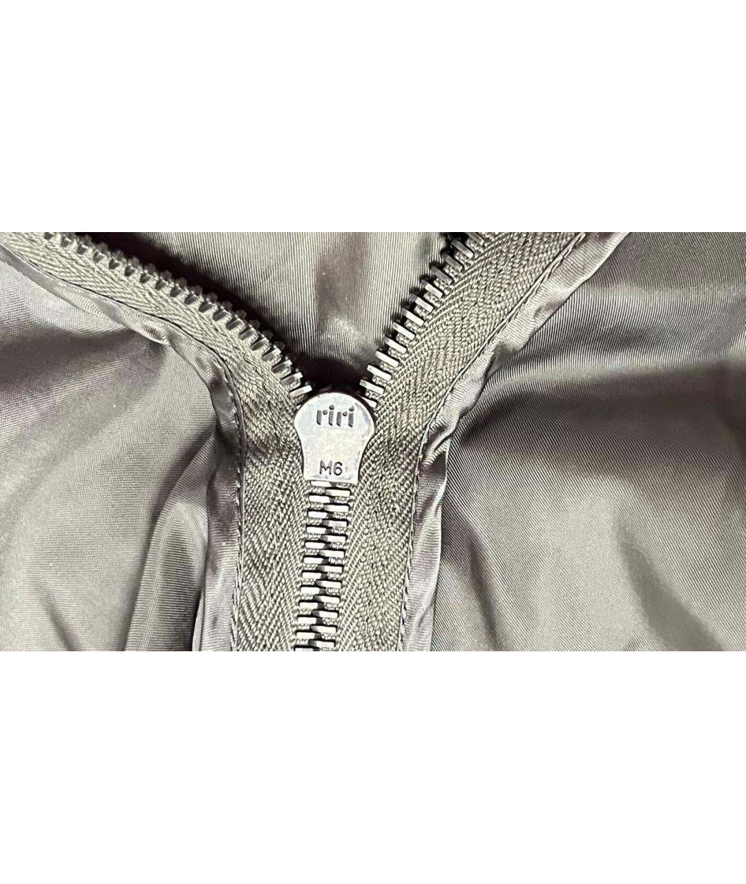 PRADA Хаки вискозная юбка миди, фото 8