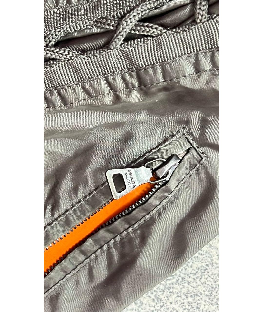 PRADA Хаки вискозная юбка миди, фото 6