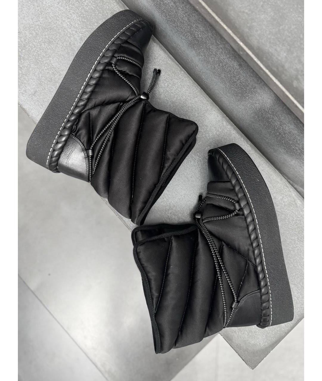 TORY BURCH Черные текстильные ботинки, фото 9