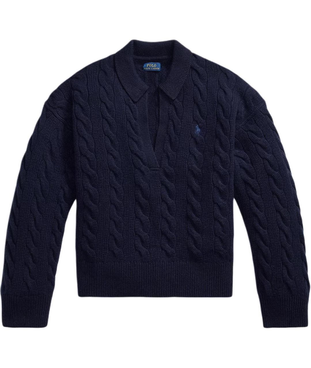 POLO RALPH LAUREN Темно-синий джемпер / свитер, фото 1