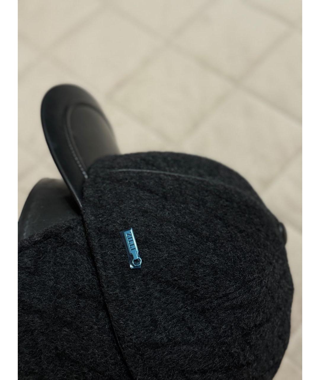 ZILLI Серая кашемировая кепка/бейсболка, фото 4