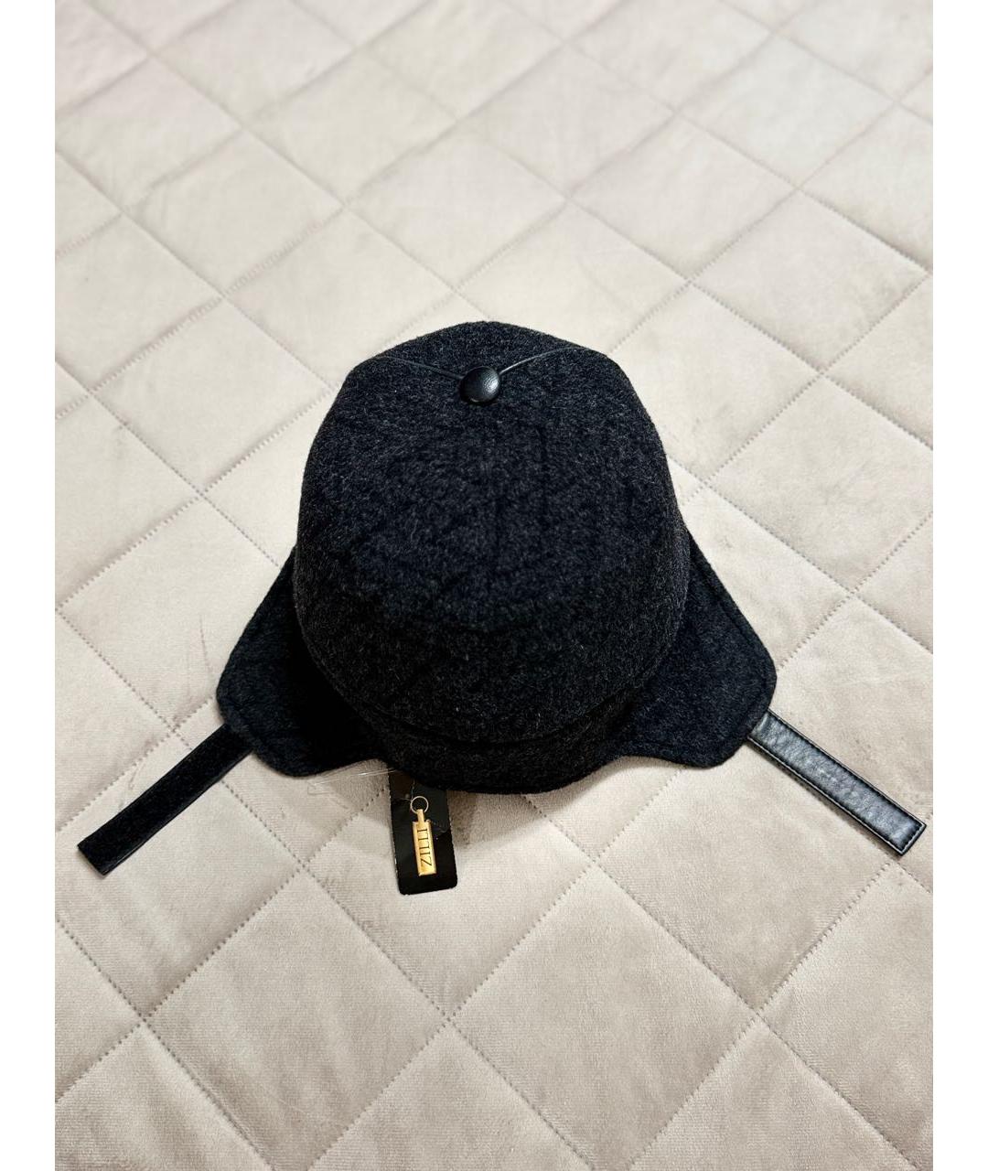 ZILLI Серая кашемировая кепка/бейсболка, фото 7