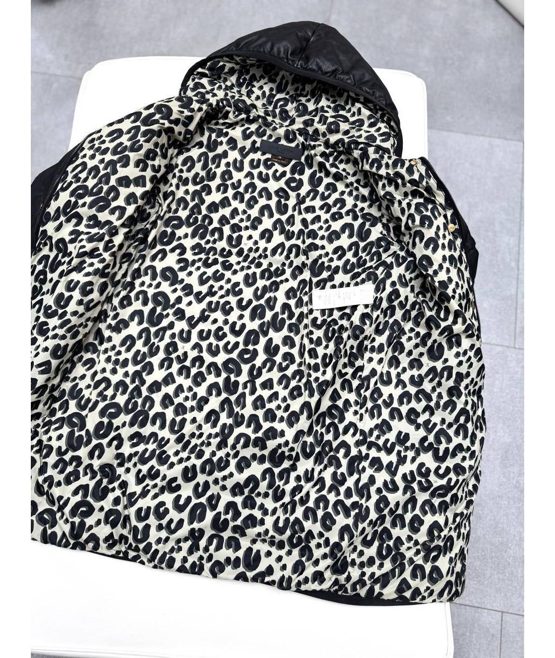 LOUIS VUITTON Черный полиамидовый пуховик, фото 7