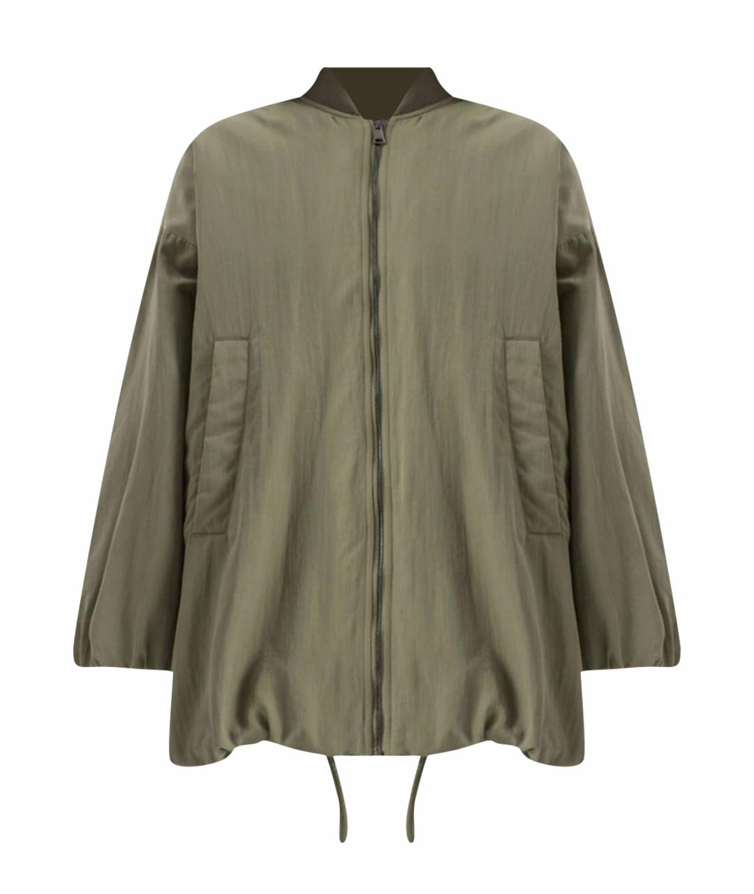 WEEKEND MAX MARA Хаки полиамидовая куртка, фото 1